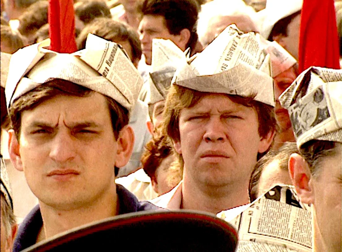  Stills from  Russia 1985-1999: TraumaZone.  (Courtesy of BBC and Adam Curtis.) 