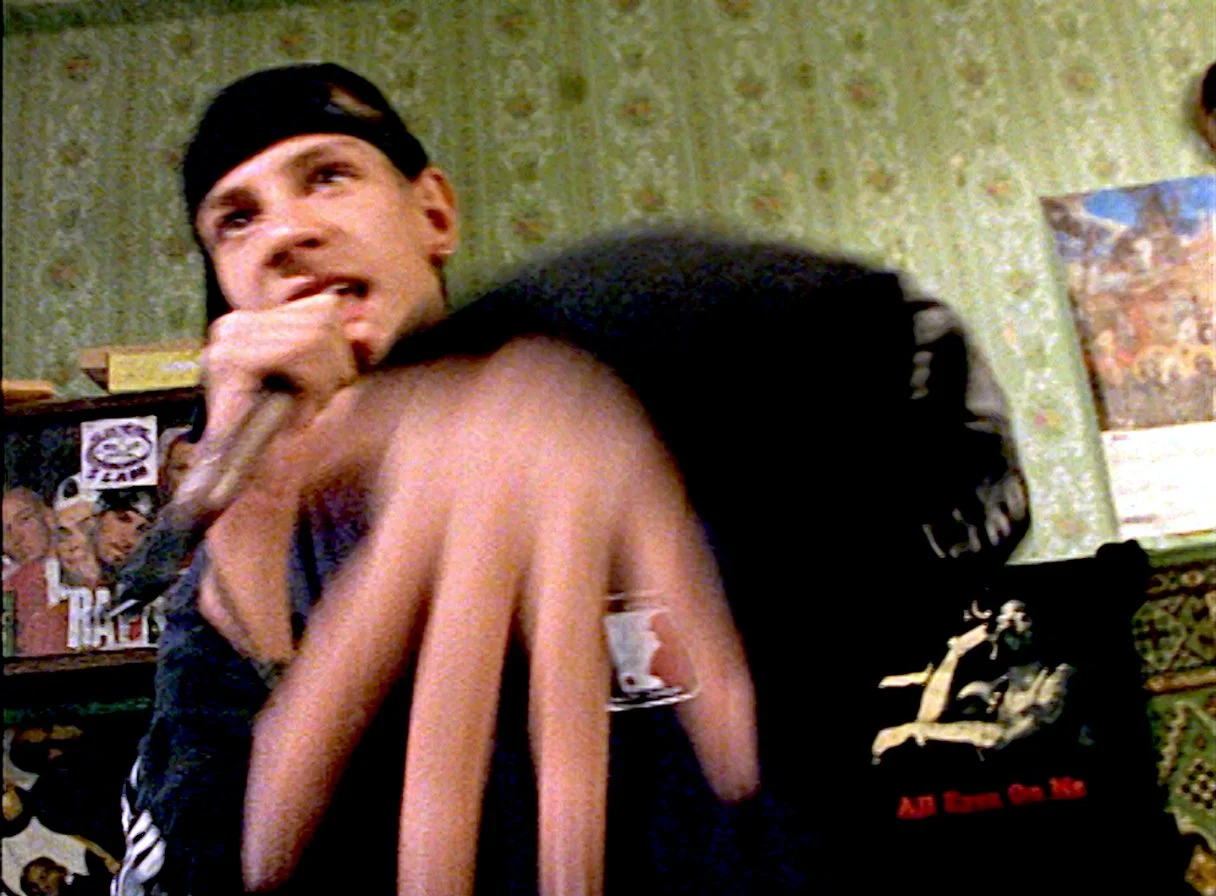  Stills from  Russia 1985-1999: TraumaZone.  (Courtesy of BBC and Adam Curtis.) 