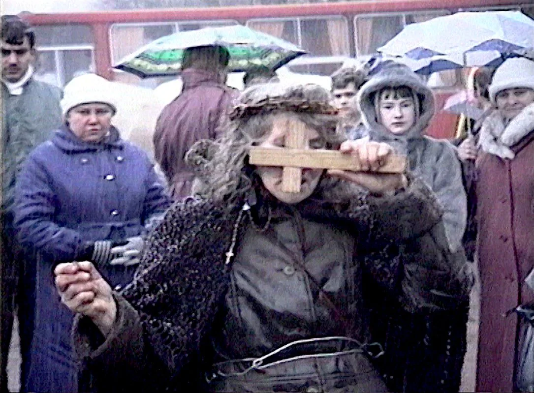  Stills from  Russia 1985-1999: TraumaZone.  (Courtesy of BBC and Adam Curtis.) 