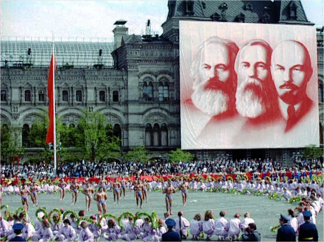  Stills from  Russia 1985-1999: TraumaZone.  (Courtesy of BBC and Adam Curtis.) 