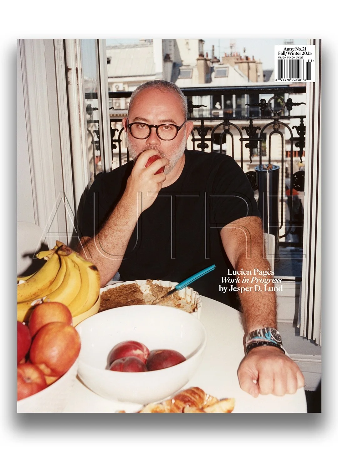 LUCIEN PAG&Egrave;S FOR AUTRE WIP

Autre is proud to announce its FW25 WORK IN PROGRESS Issue (preorder link in bio). We are living through a moment of constant upheaval&mdash;where change is relentless, and nothing feels fixed. This issue embraces 