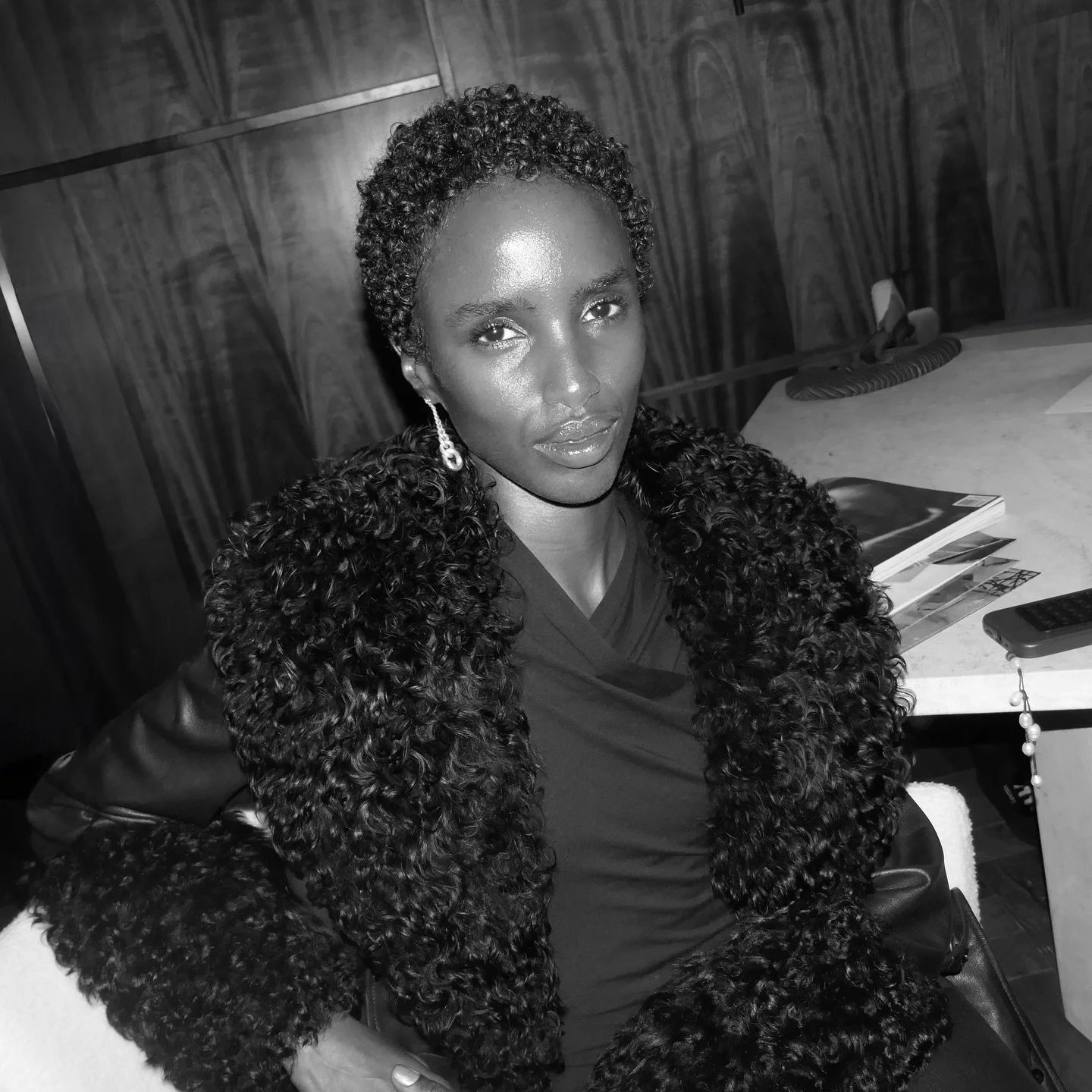 Last night in London, model Bibi Abdulkadir 

On the occasion of Frieze Week, AUTRE celebrated its FW25 issue with a private cocktail reception at the brand new Sir Devonshire Square Hotel housed in an old spice and silk warehouse in East London. We 