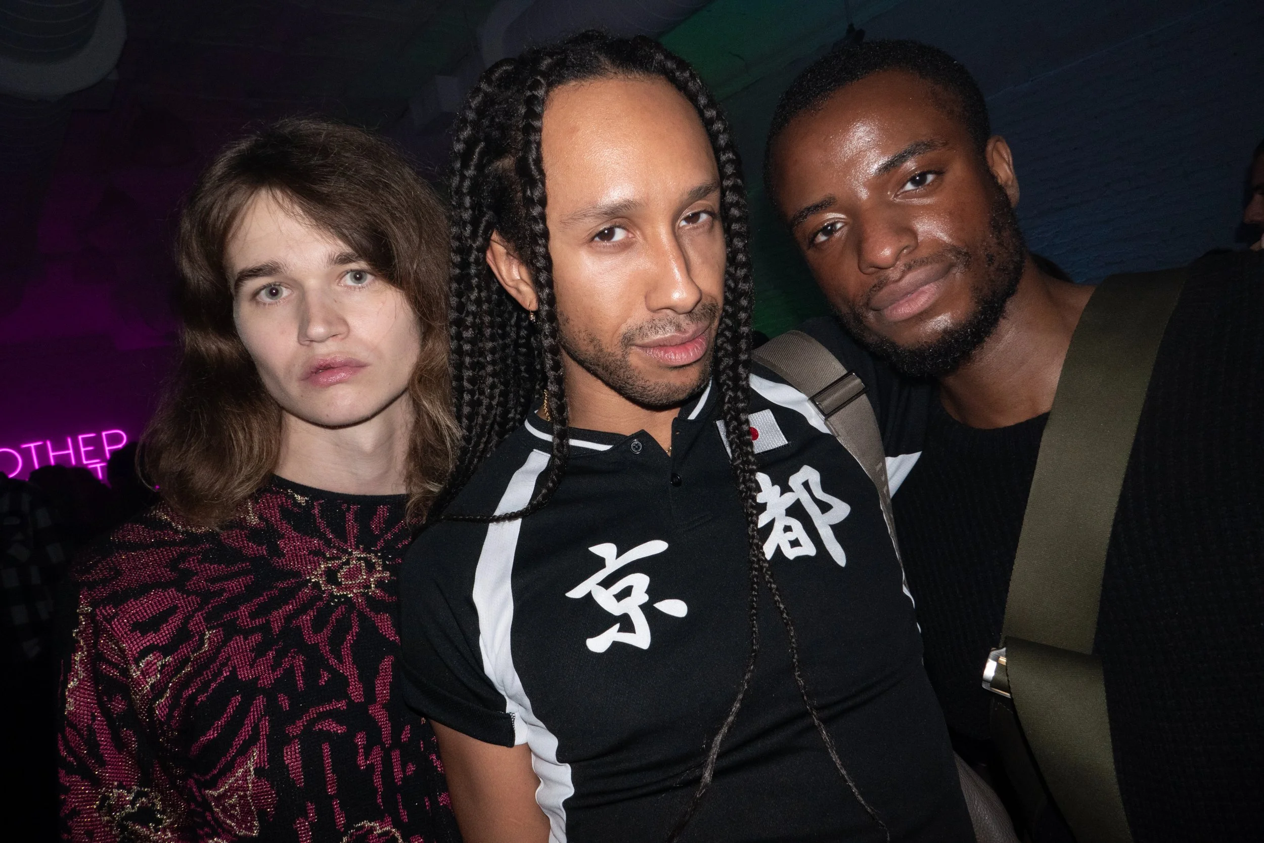  Amber Later, Myles Greenberg and a friend 