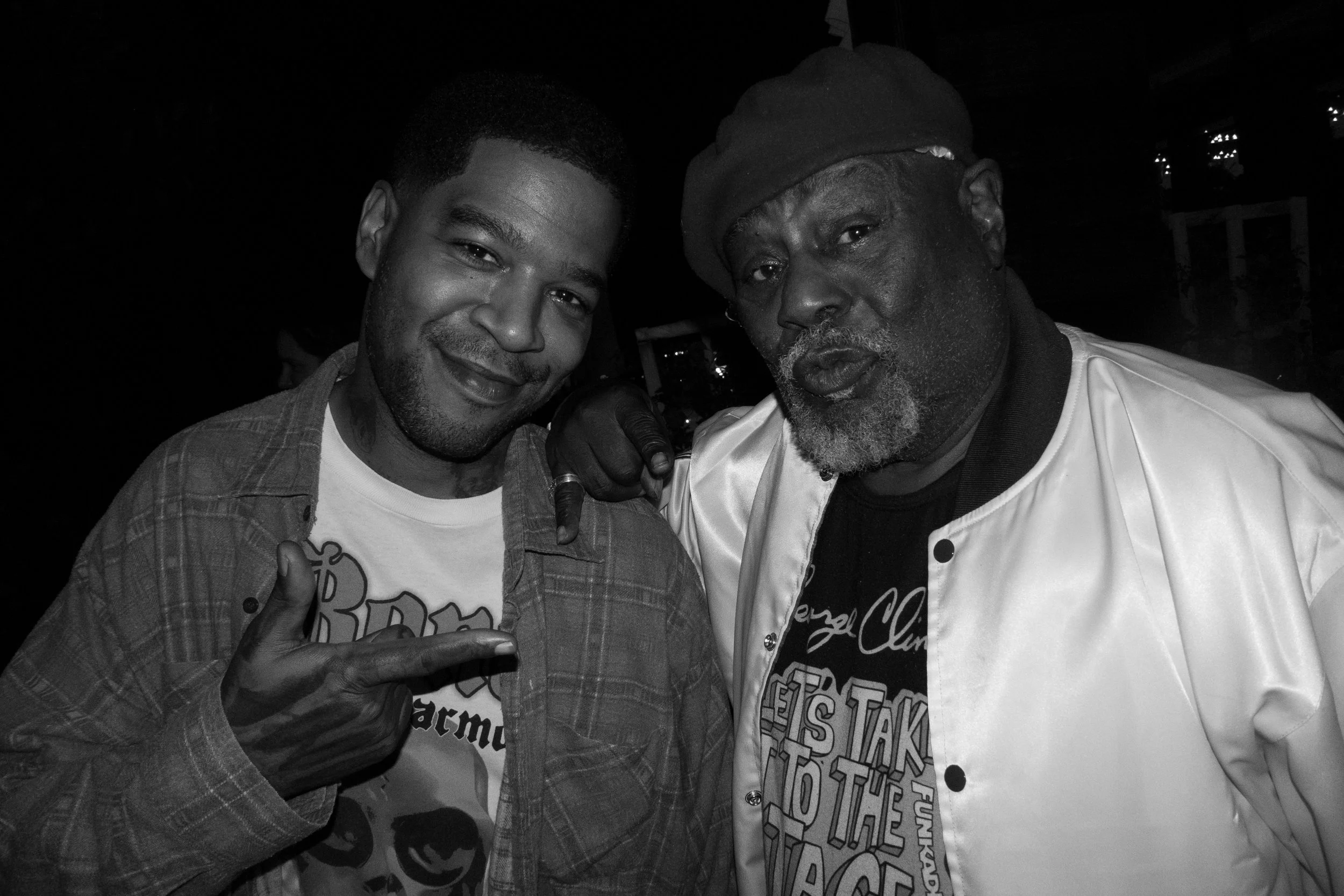  Kid Cudi and George Clinton 
