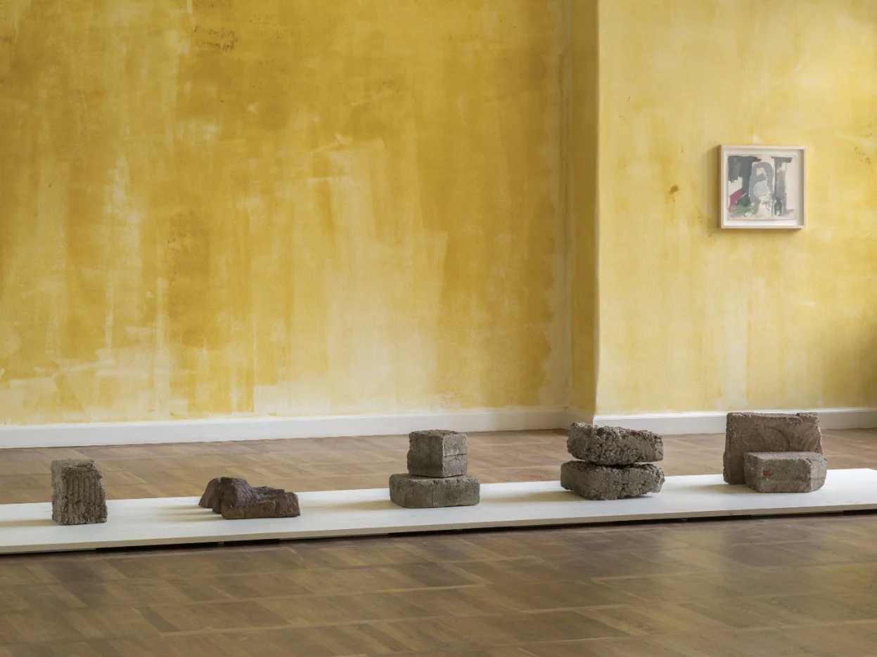  Installation view of  Beverly Buchanan. Weathering  with Ima-Abasi Okon, 2025 