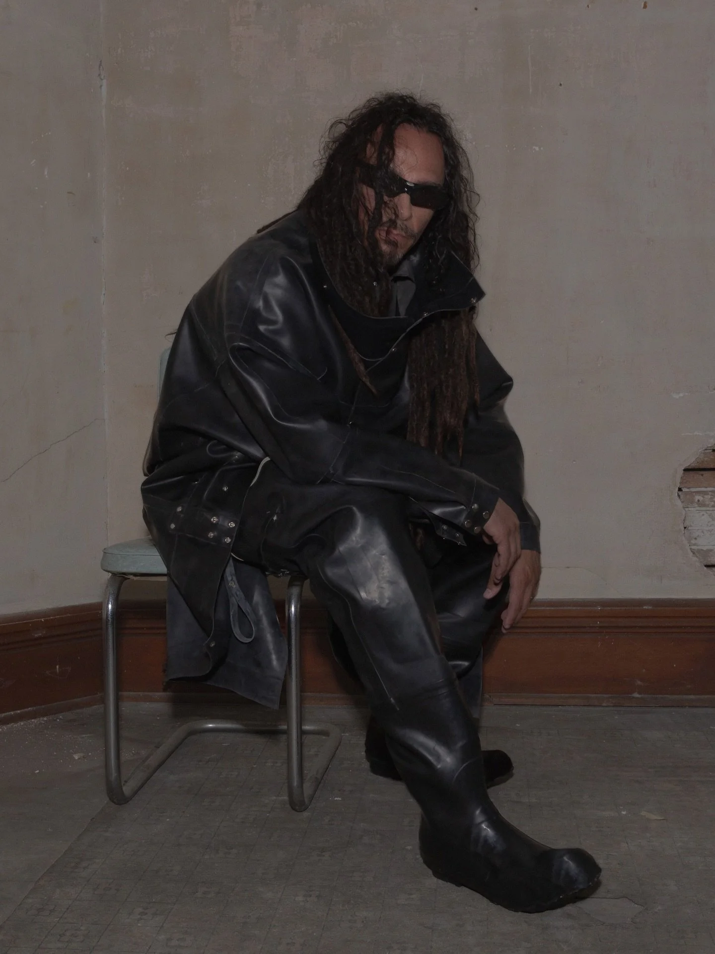 @munky_korn for AUTRE FW25 Work In Progress. 

Photographer: Lolita Eno (@lolita111000)
Styling: Peri Rosenzweig (@perirosenzweig)
Art Direction: Malena de la Torre Su&aacute;rez (@m_ts
Styling Assistant: Courtney Trop (@alwaysjudging)
Grooming: Caro