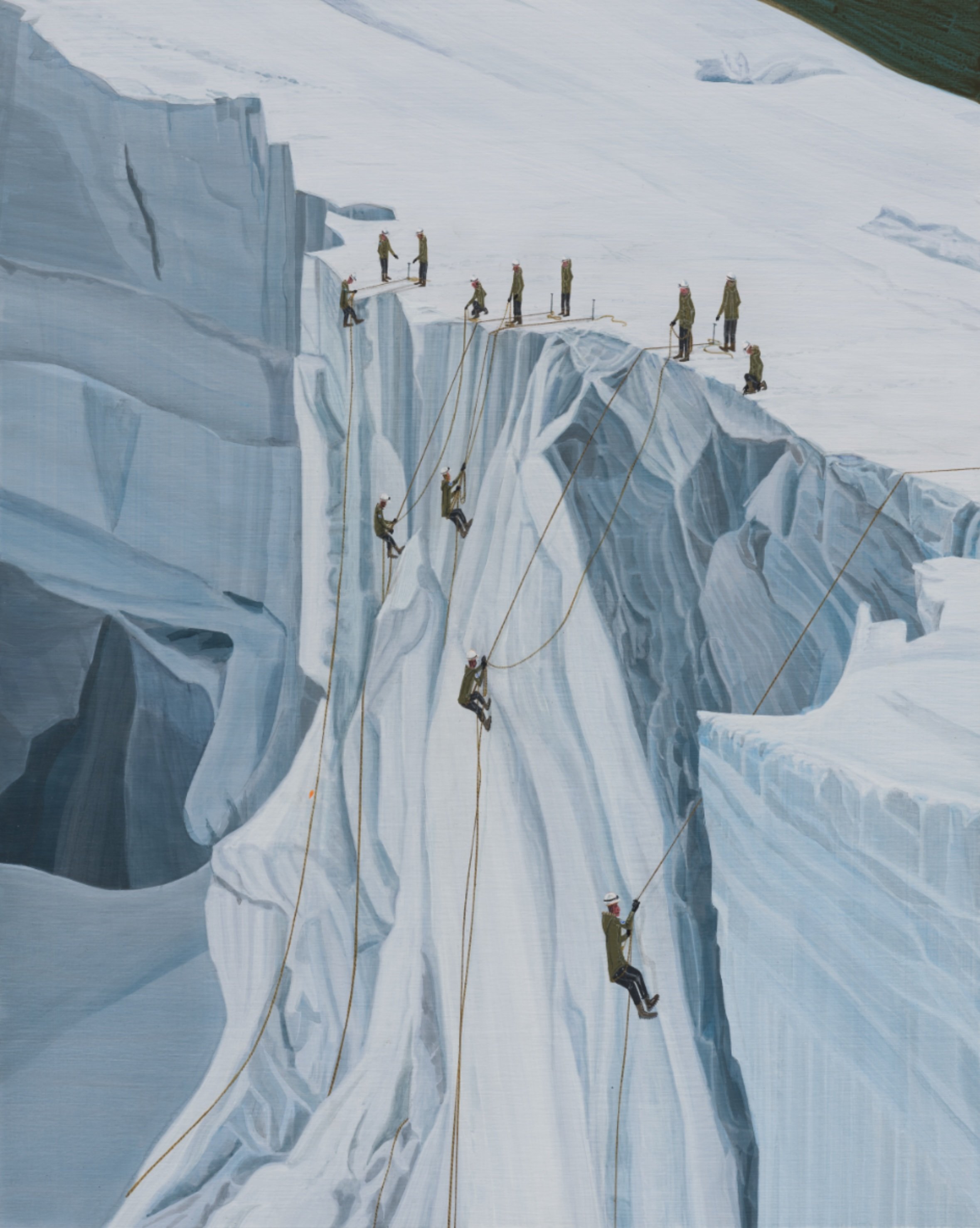  Ian Davis,  Climbers , 2021. Photo: Ed Mumford. Copyright: the artist. Courtesy Galerie Judin, Berlin. 
