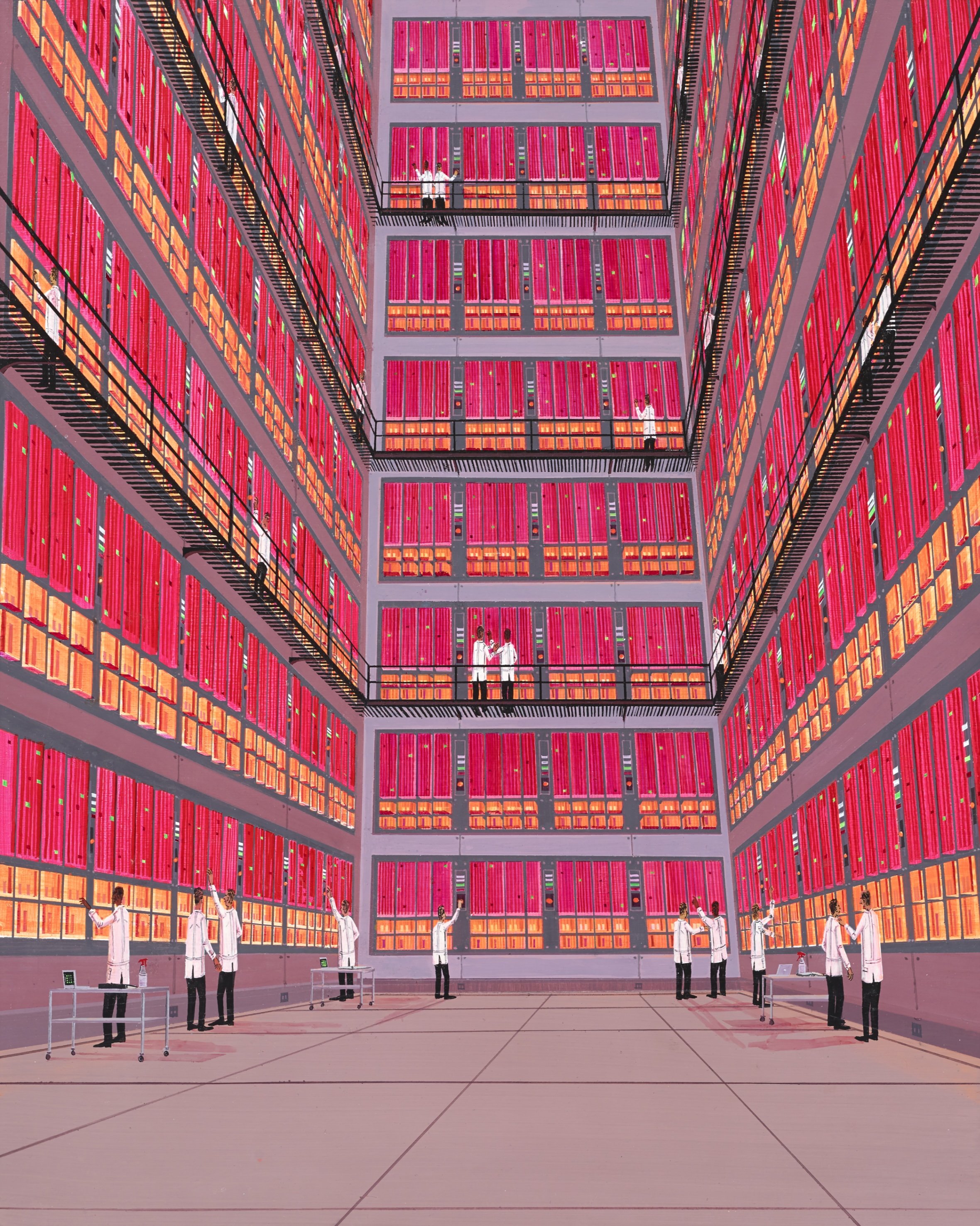  Ian Davis,  Interior , 2021. Photo: Highlevel, Berlin. Copyright: the artist. Courtesy Galerie Judin, Berlin. 