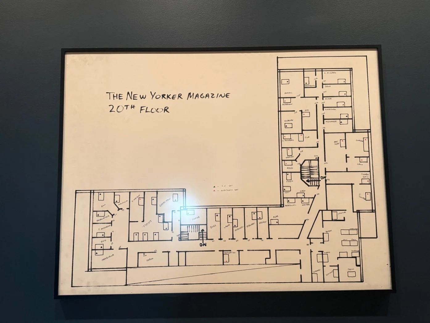   A Century of  The New Yorker  by The New York Public Library, The New York Public Library, 2026. Photo: Isabella Bernabeo. 