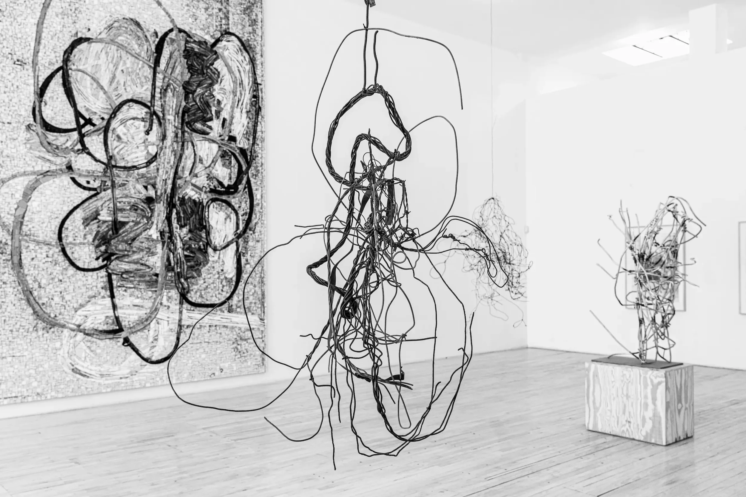 Christopher Wool’s See Stop Run Finds Its Home in the Desert