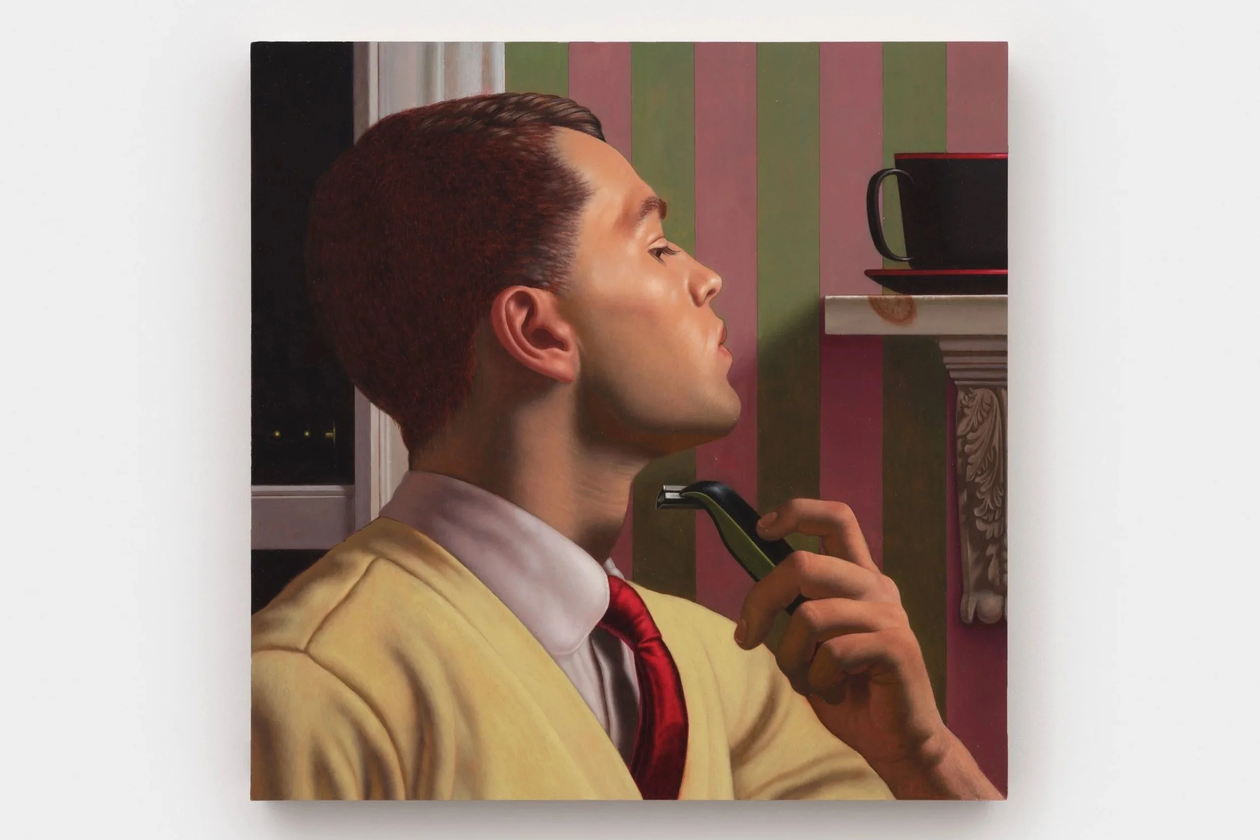 Kurt Kauper’s Portraits of Men Are Both Archetype &amp; Simulation @ Ortuzar Gallery in New Yor