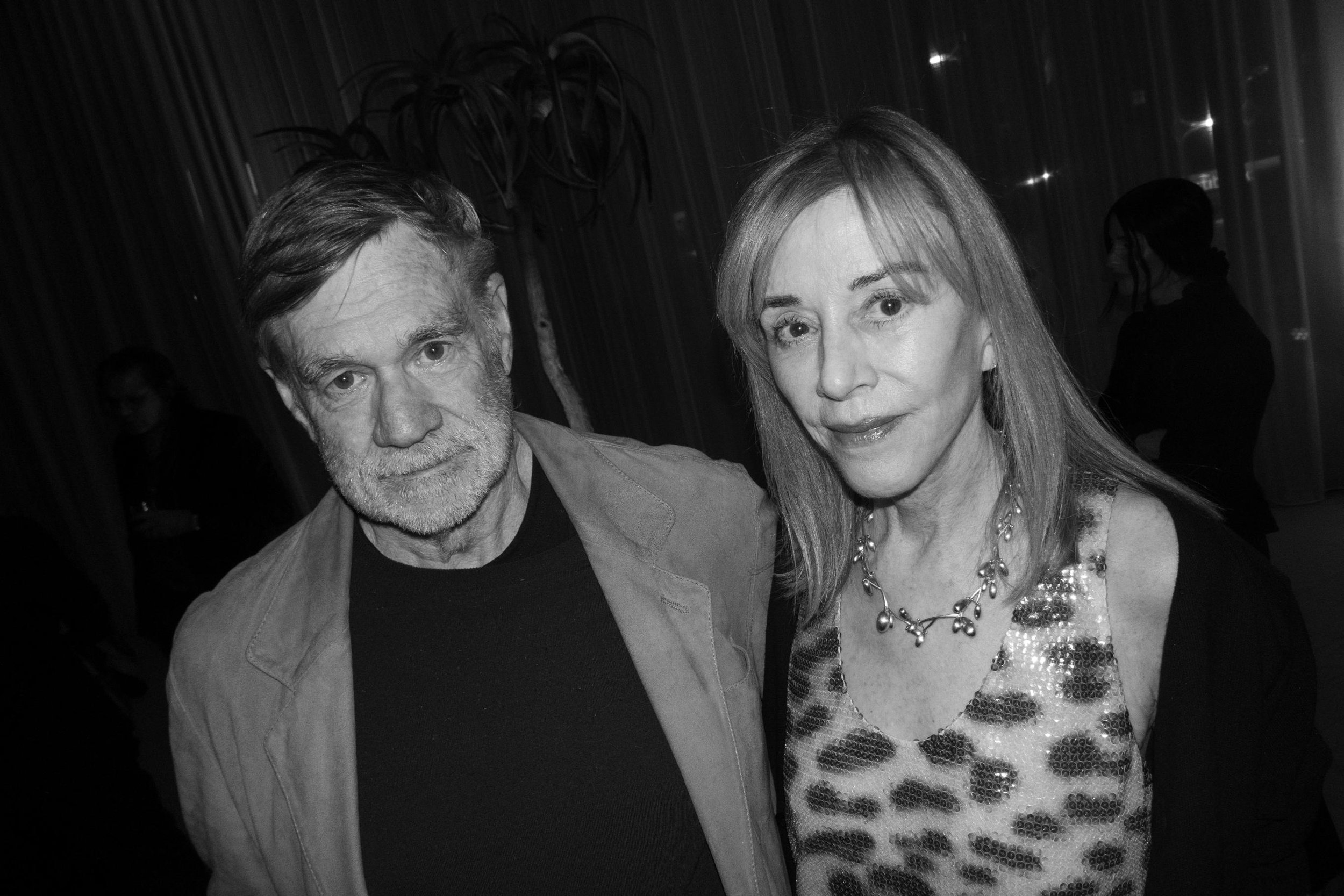  Gus Van Sant and Paige Powell 
