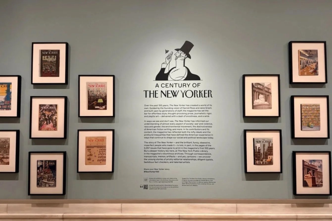 A Look Through the Monocle: 100 Years of The New Yorker @ The New York Public Library