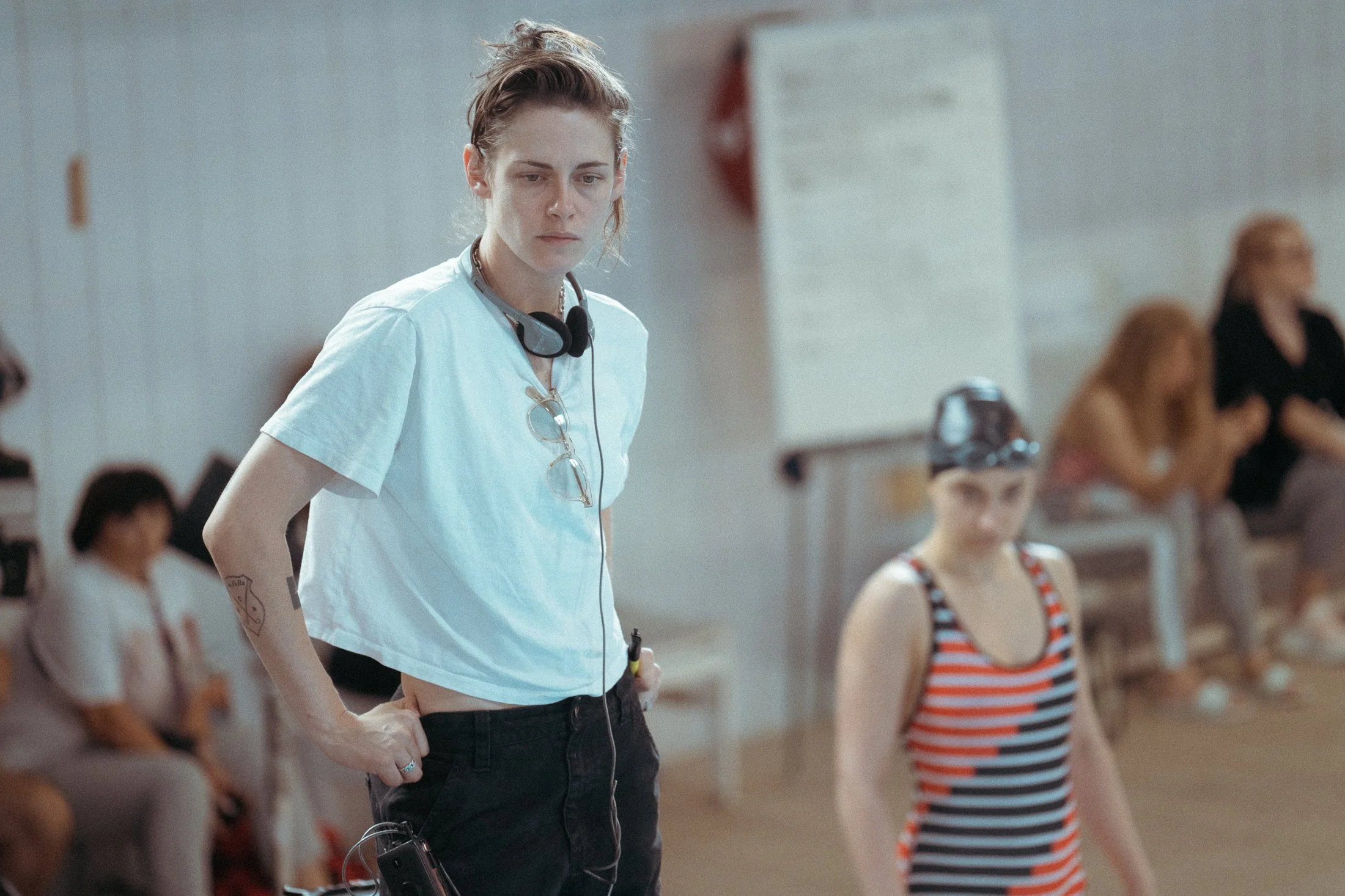  Kristen Stewart directing  The Chronology of Water , 2025. 