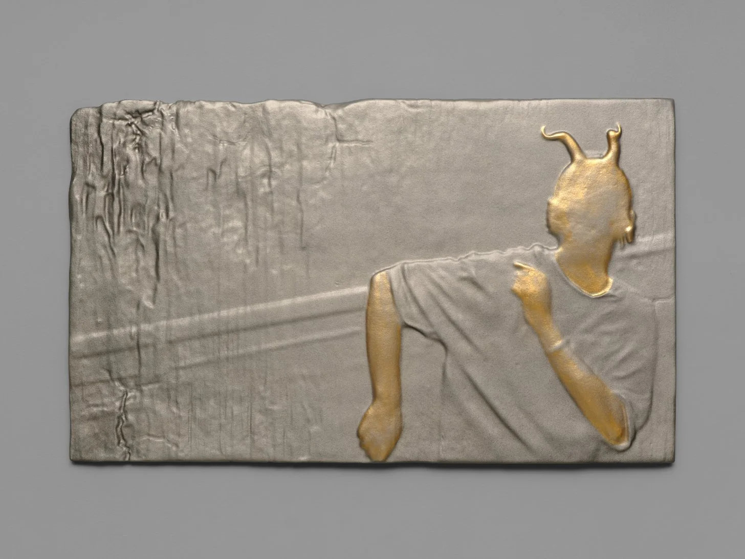  Christelle Oyiri  Horns of Allure , 2026 CNC milled polyurethane resin, acrylic Courtesy of the artist 