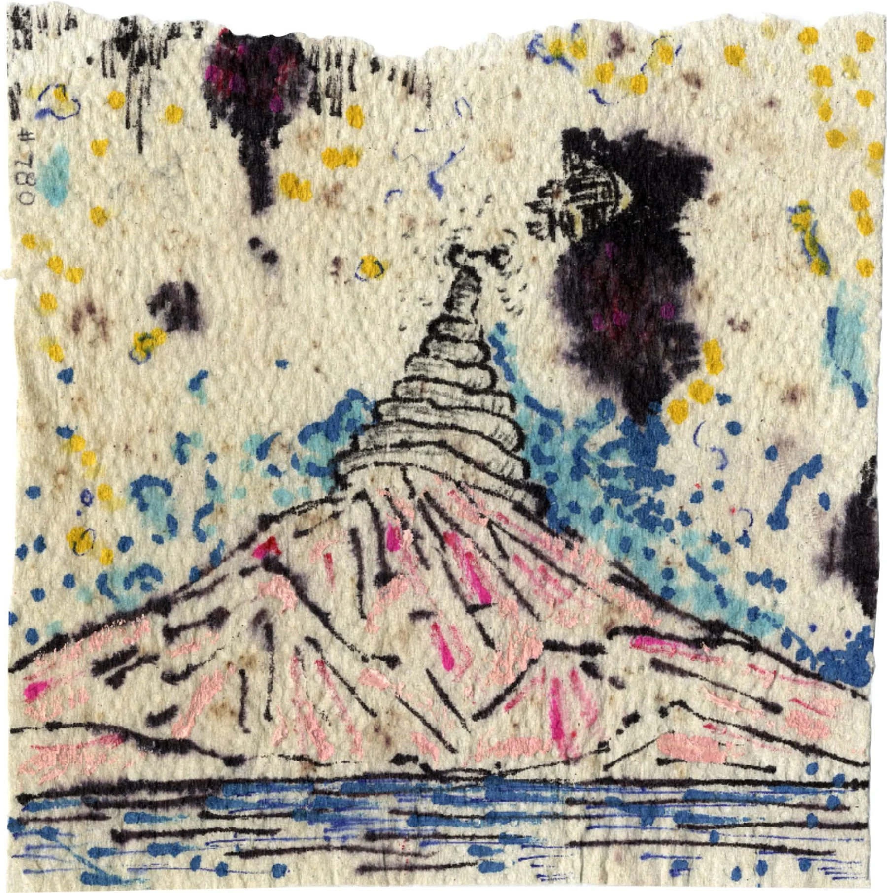  Pope.L  Failure Drawing #780  