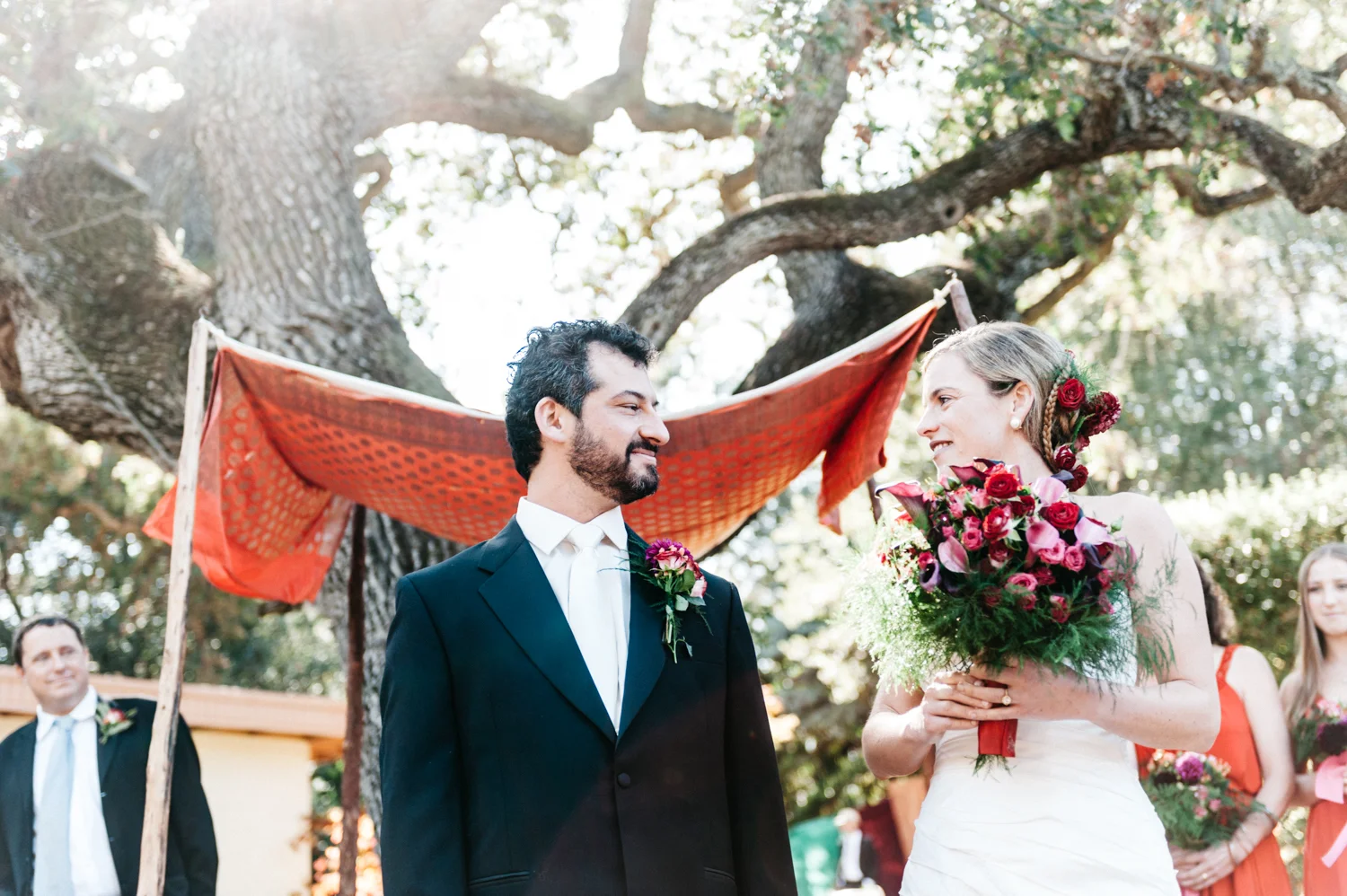 Anisa &amp; Ben - A Jewish Wedding at home in Palo Alto