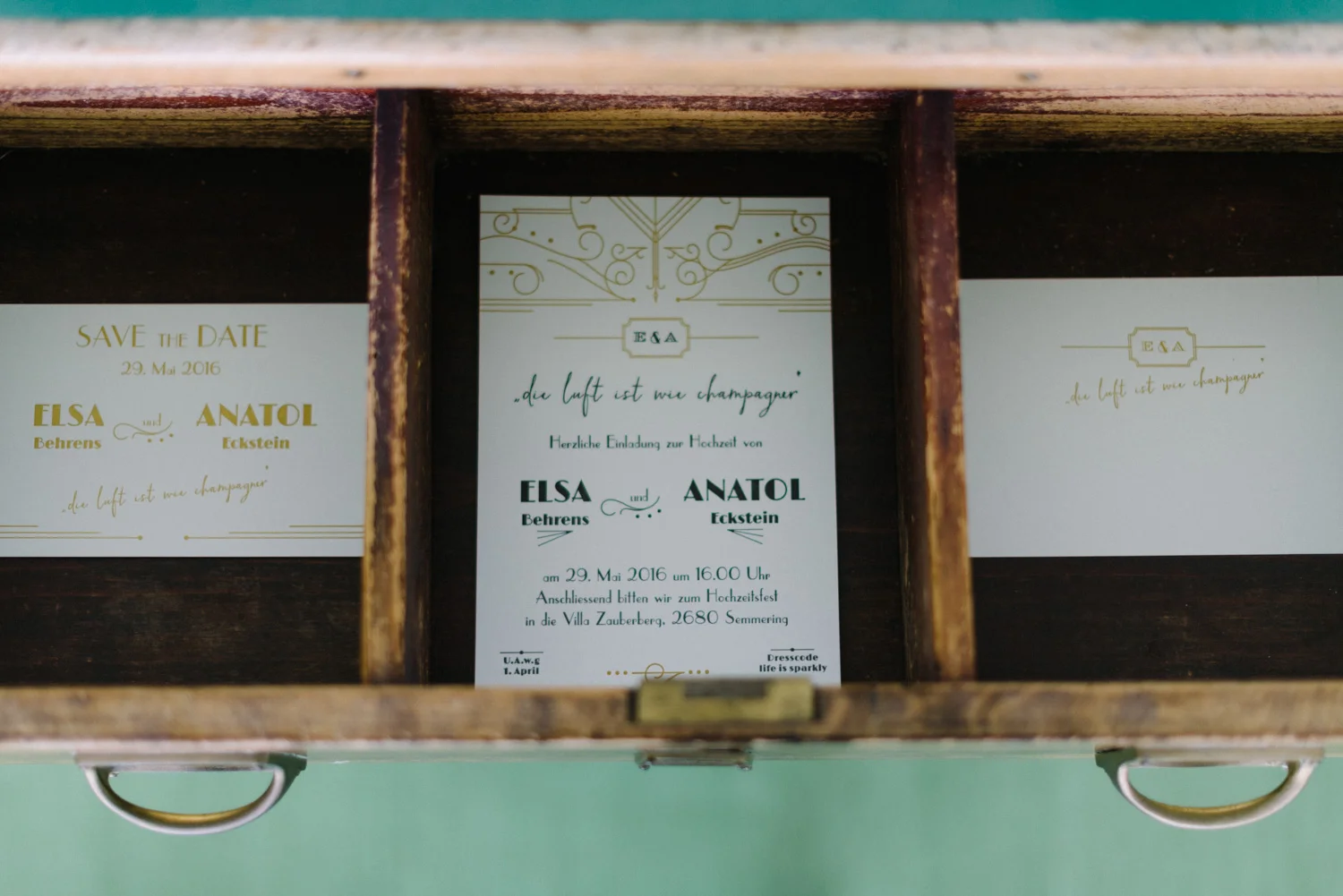 letterpress invitation by carrissimo