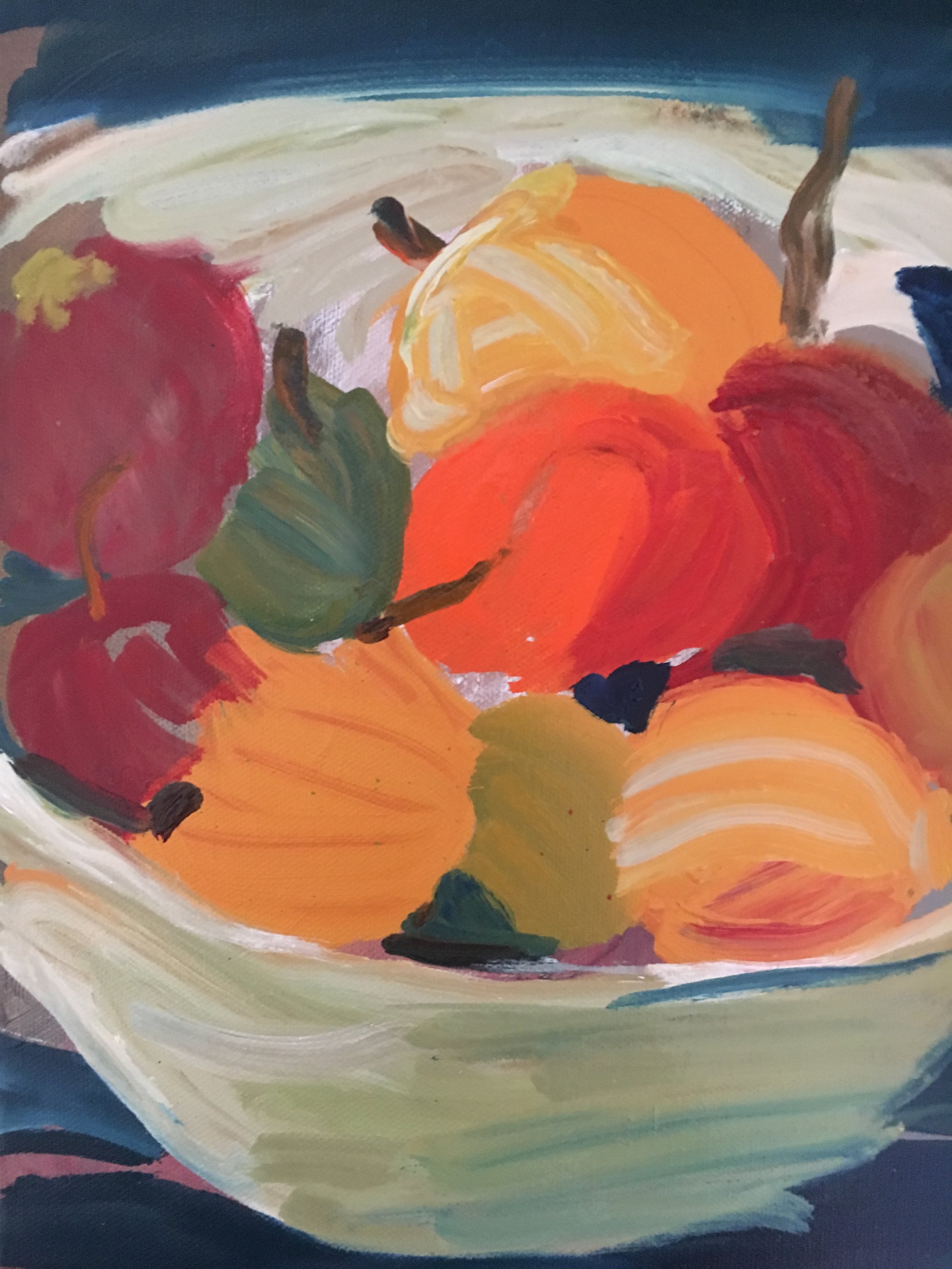 fruit, 2018 15 cm x 20 cm oil on canvas 