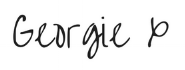 SIGNATURE OF wellness health coach Georgie muir