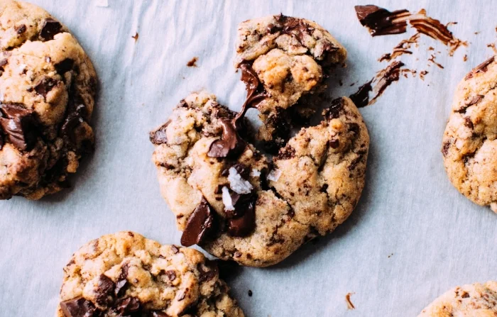 choc-chip cookies