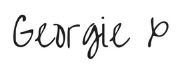 signature of health coach, life coach, Georgie Muir