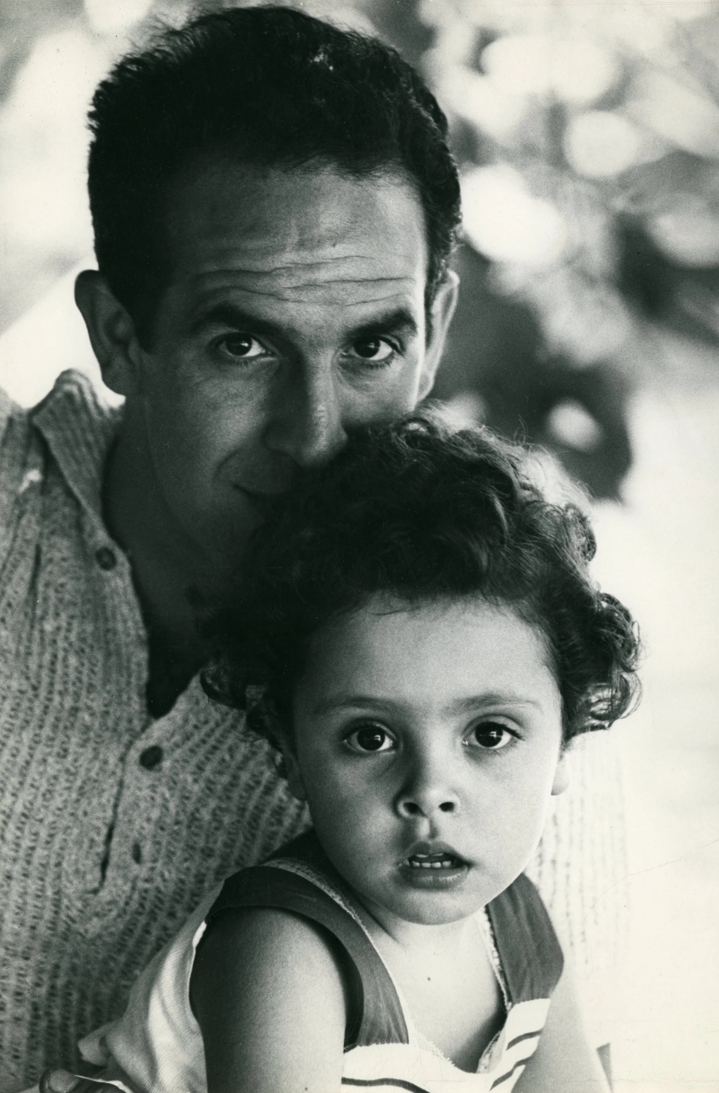 With His Daughter, Marina
