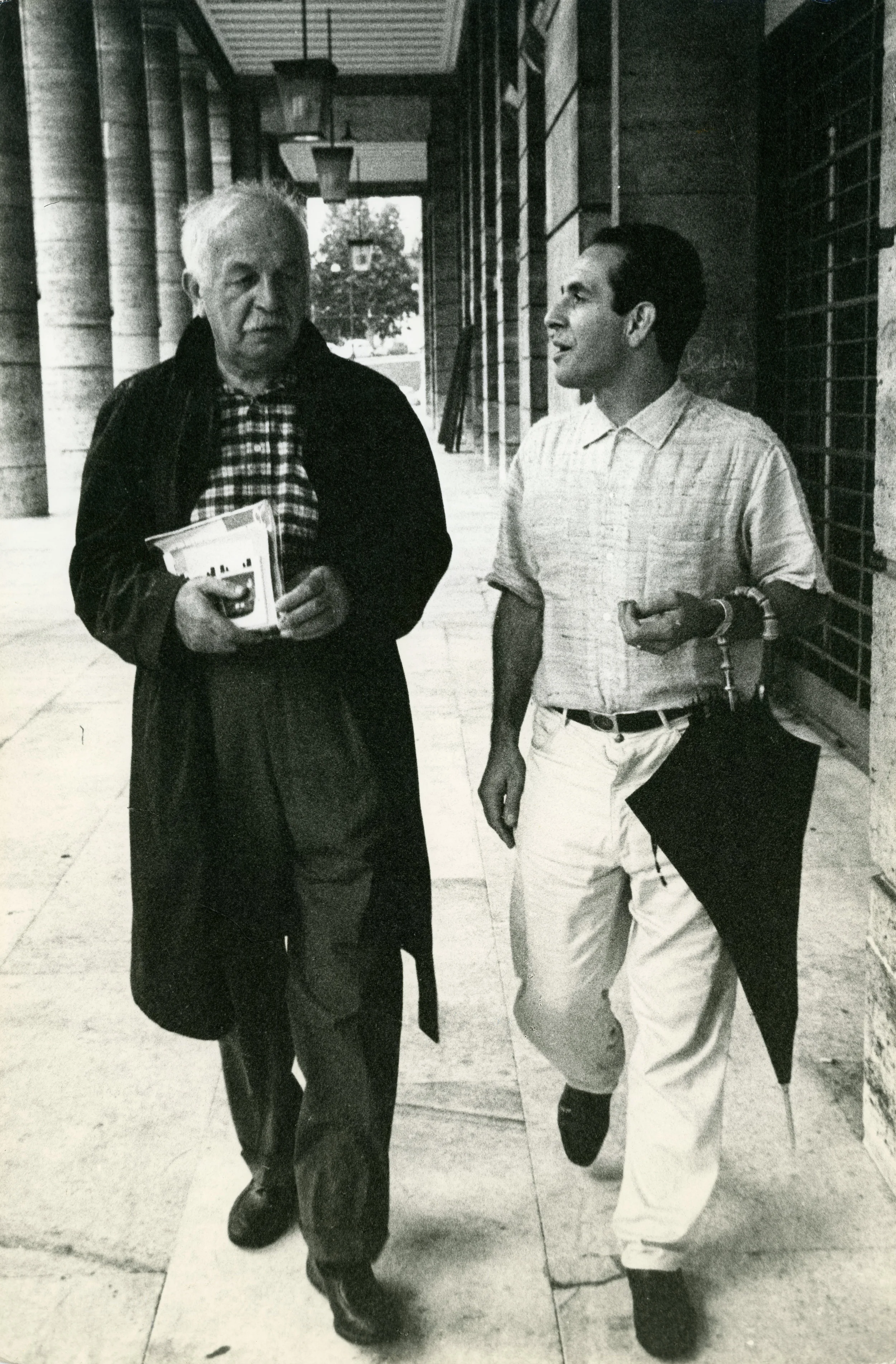 Bruno Caruso with Ben Shahn