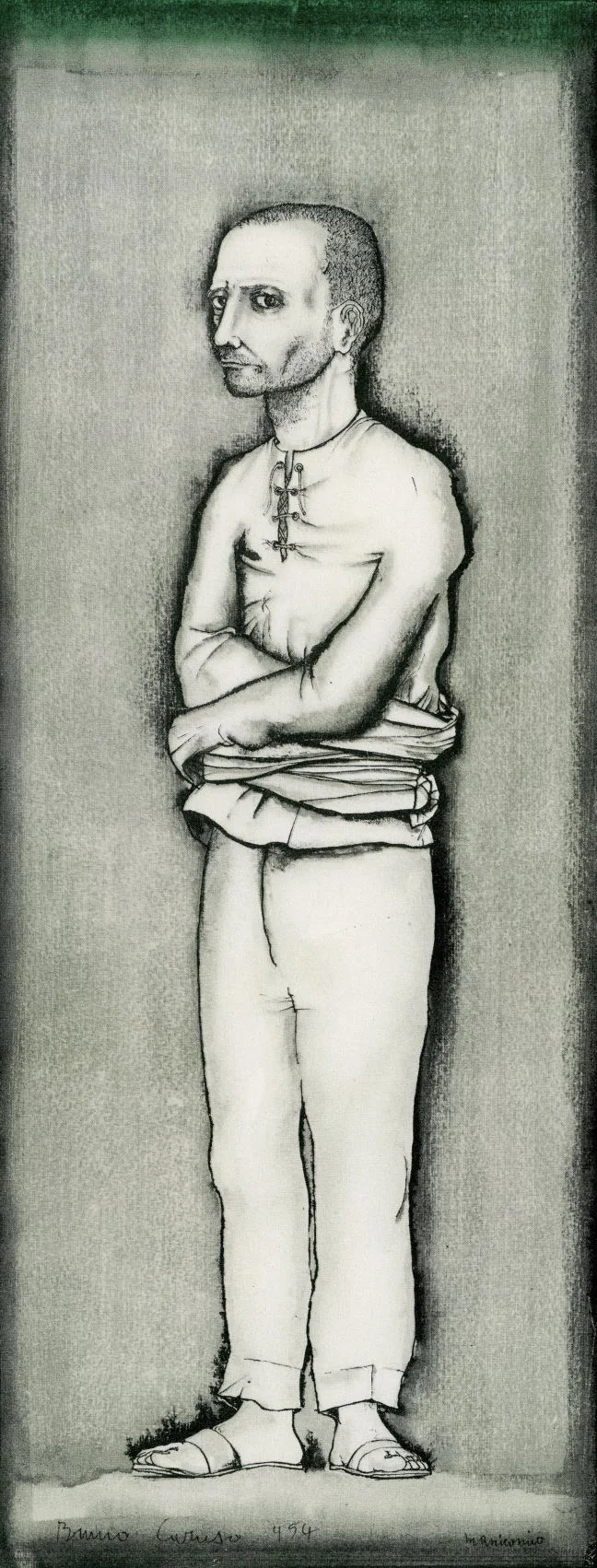 Pazzo con la camicia di forza