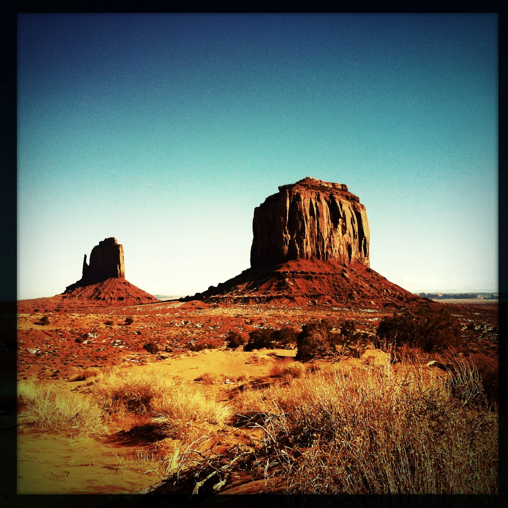 Monument Valley, janvier 2013