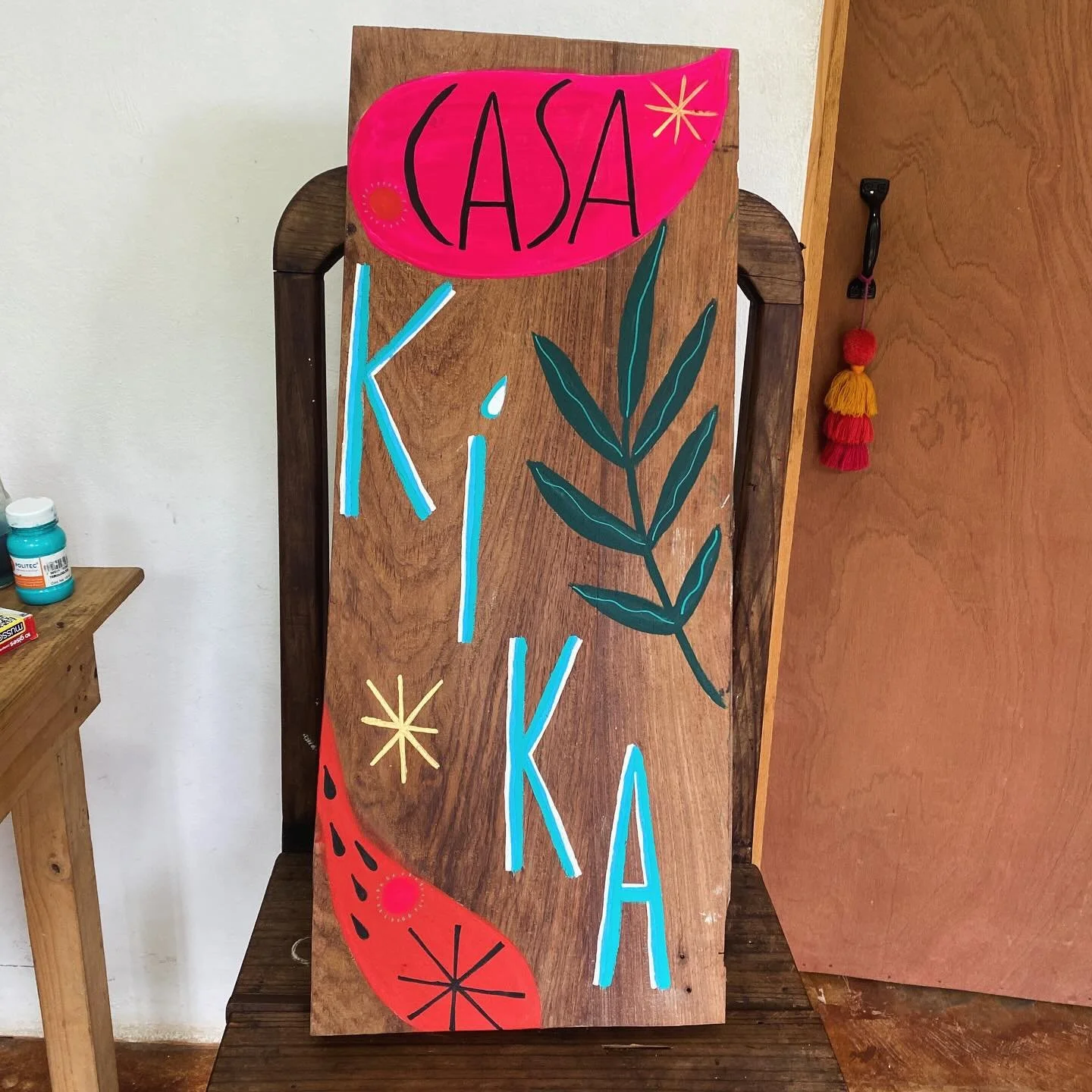 Pour casa Kika, calle de la Paz, San Agustinillo 🩵🌺🌊