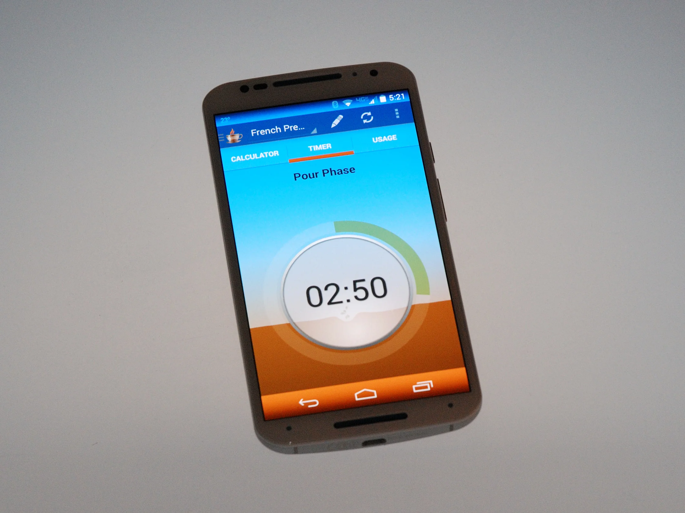 In-app Integrated Timer