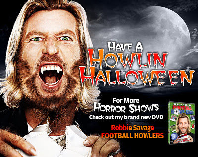 Robbie Savage, DVD, Hair, Makeup, Fangs