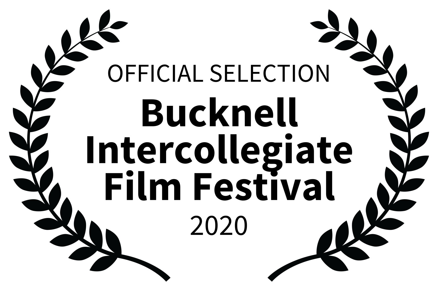 OFFICIAL SELECTION - Bucknell Intercollegiate Film Festival - 2020.png