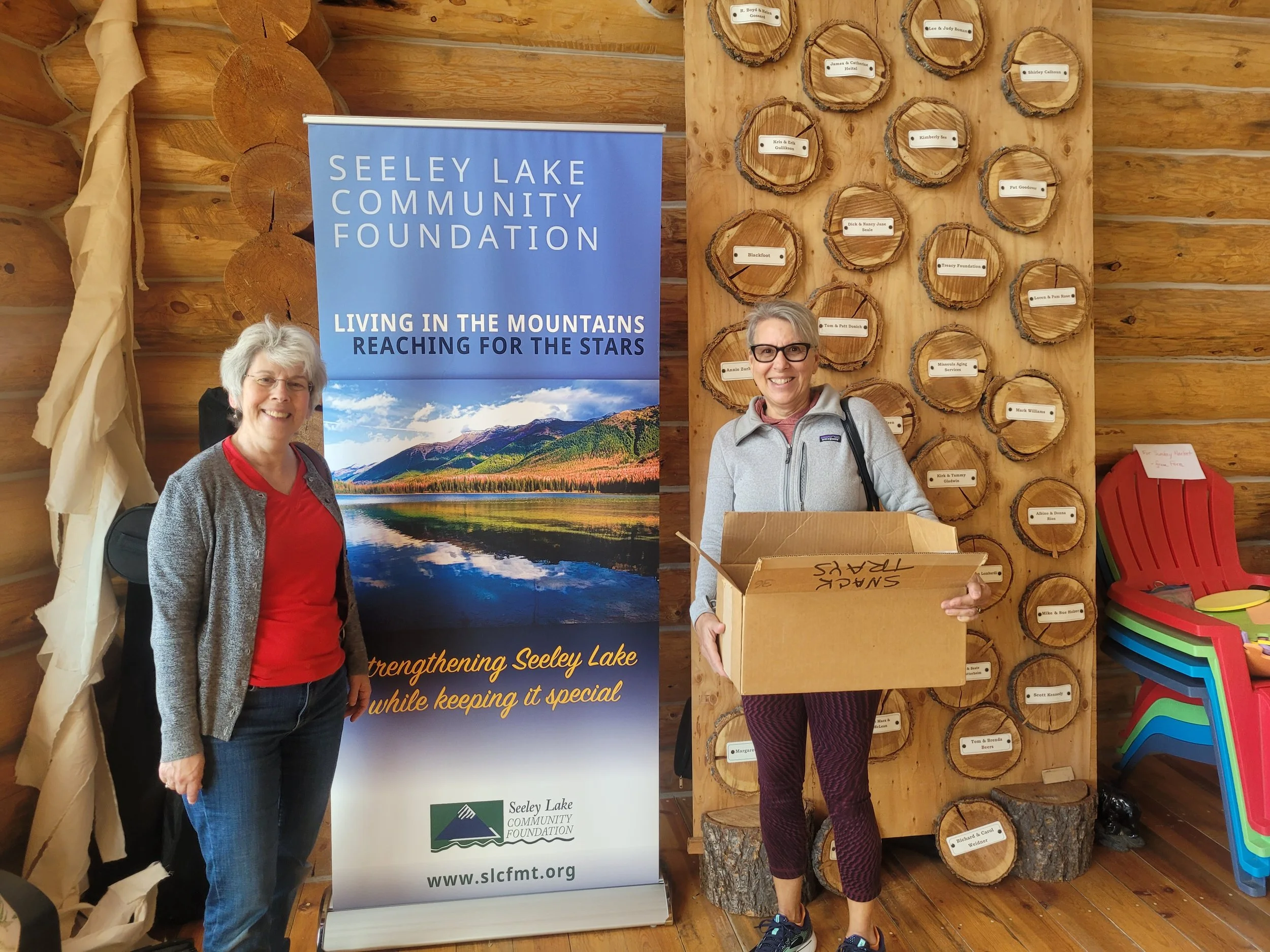 Fern and Jan with pop up sign.jpg