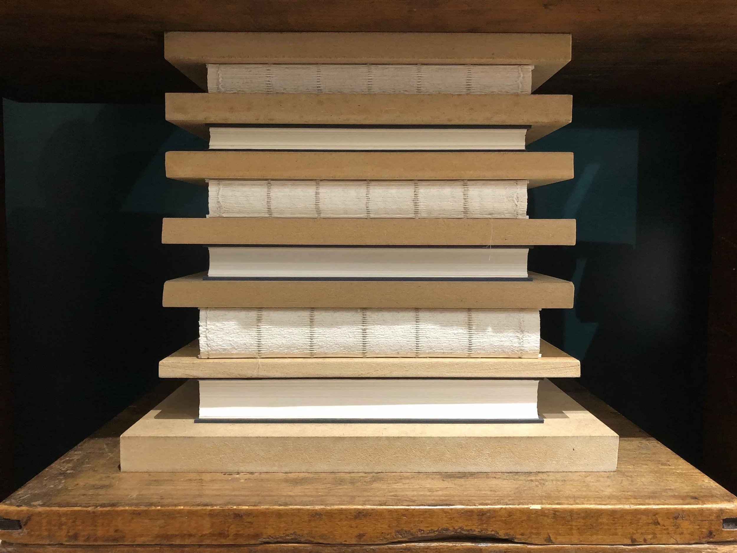 Les grandes étapes de fabrication d'une reliure