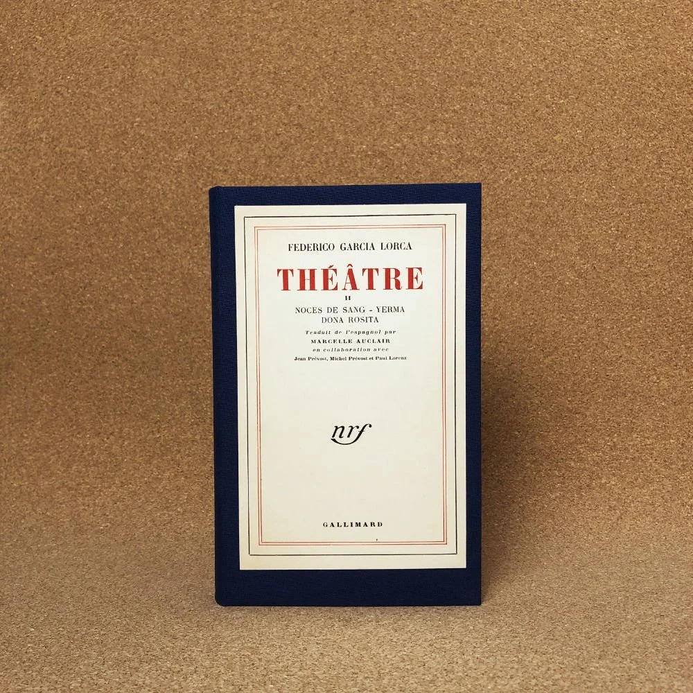 Théâtre, de Federico Garcia Lorca, Gallimard
