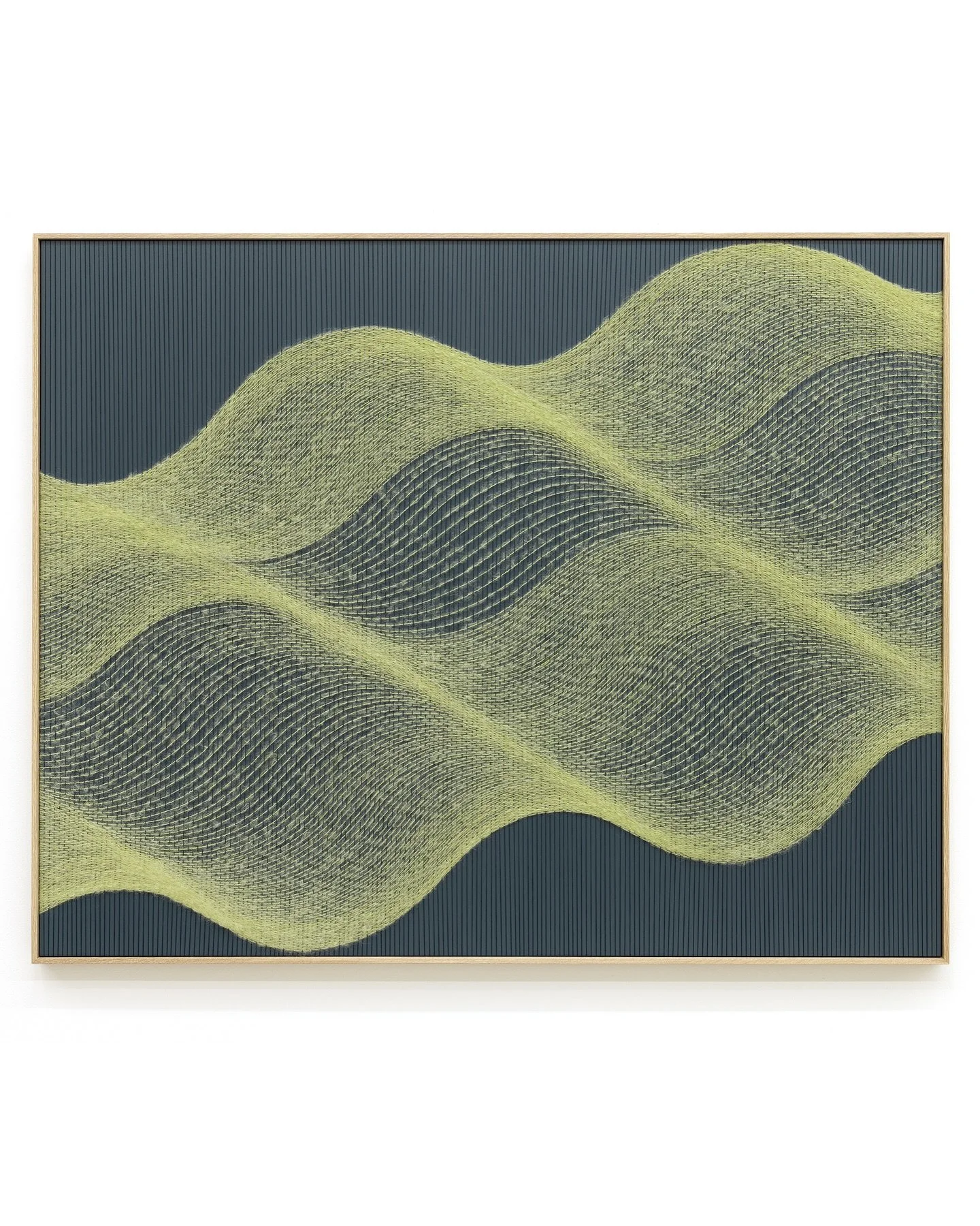 I shared the loom stage of this commission back in Sept. The sketch was set from the start, but the strands just found their place so naturally. It all came together effortlessly. It&rsquo;s now part of a private collection in NV. 

I truly, truly, t