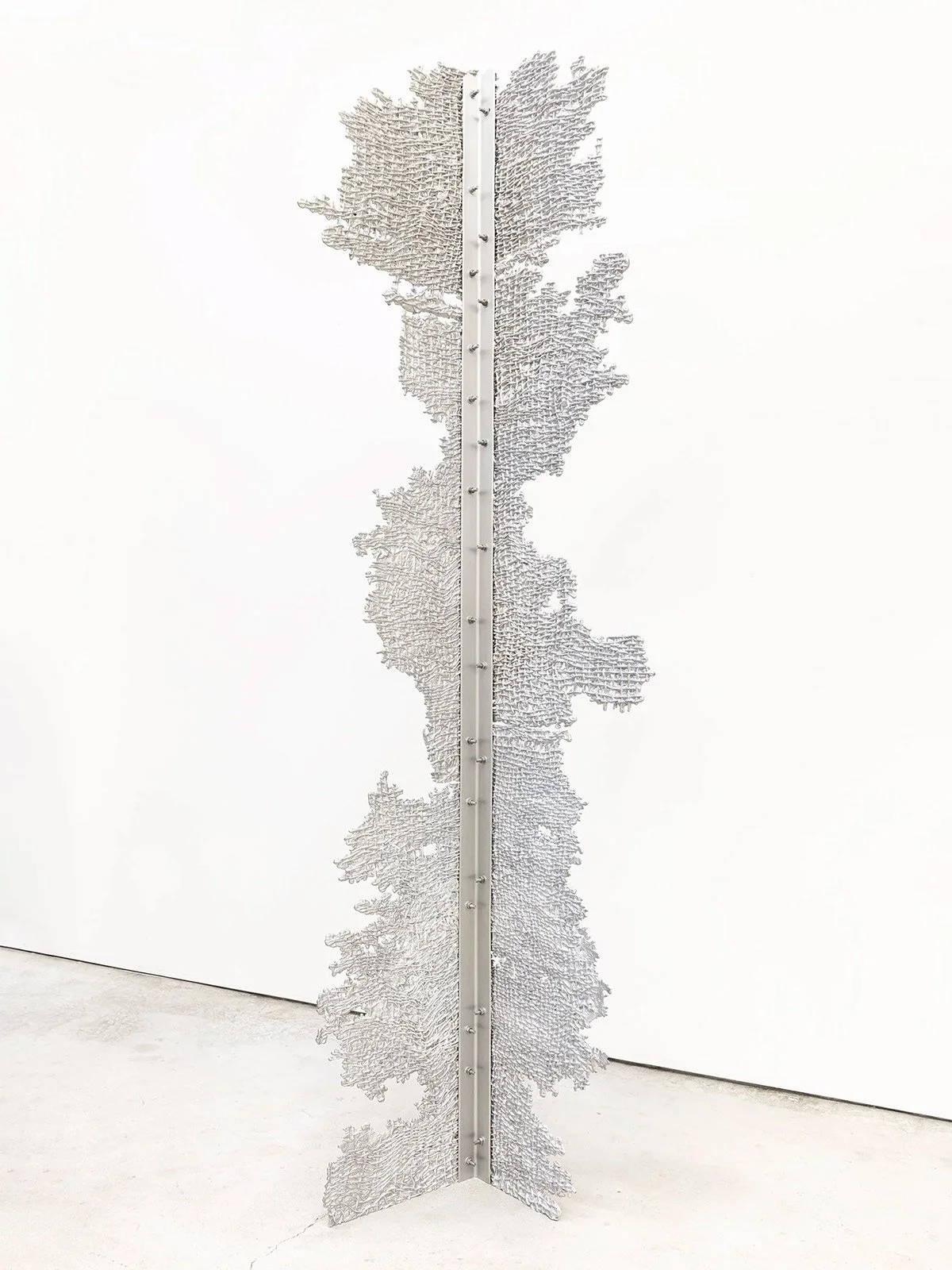  FRAGMENTED PILLAR B  Aluminum cast  98 x 21 x 19.75 in  2023  + more details  
