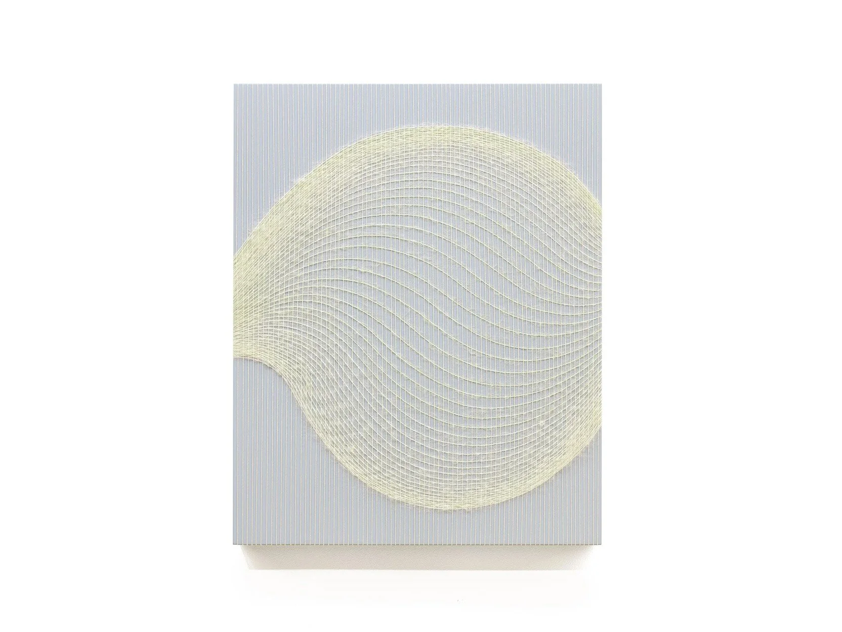  LUMINOUS FLOW Natural fibers and painted panel 30 x 24 x 3 in 2026  view more images  