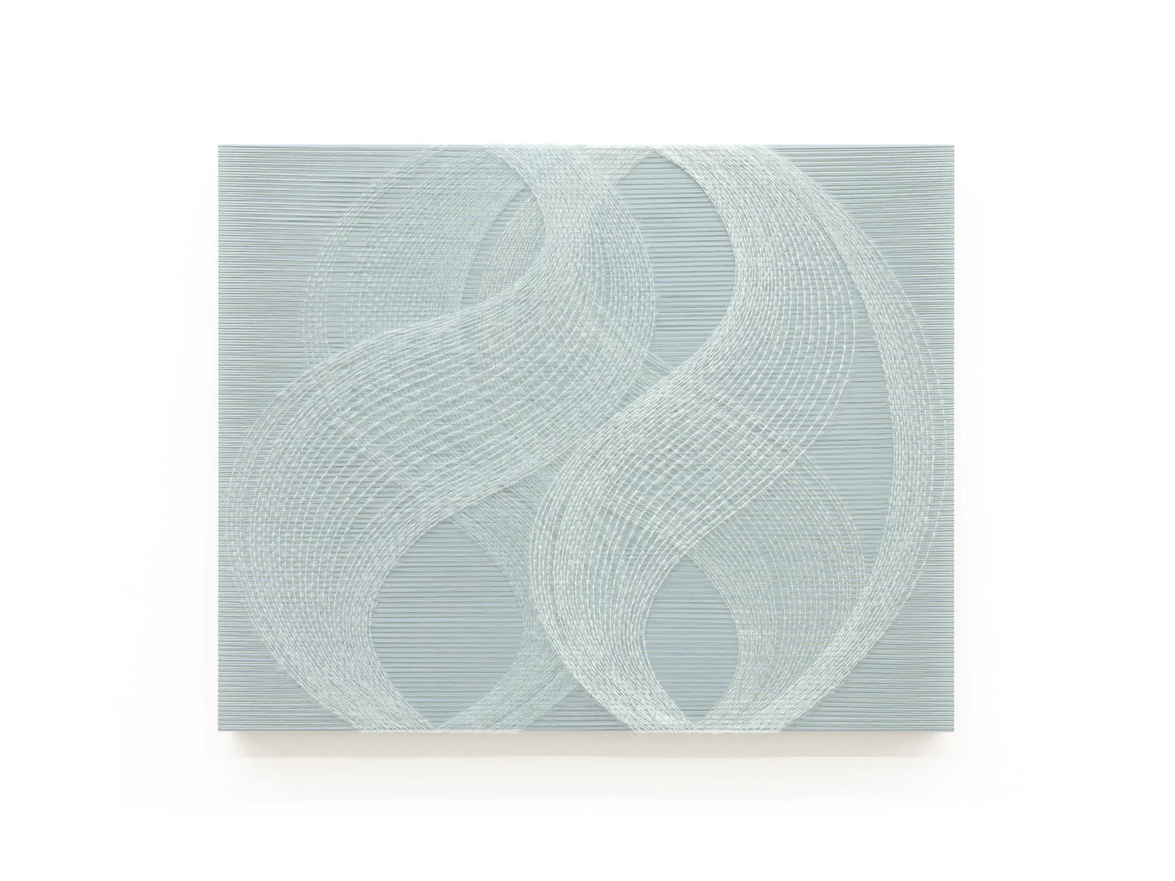  ON LOOP&nbsp; Natural fibers and painted panel 36 x 45 x 3 in 2026  view more images  