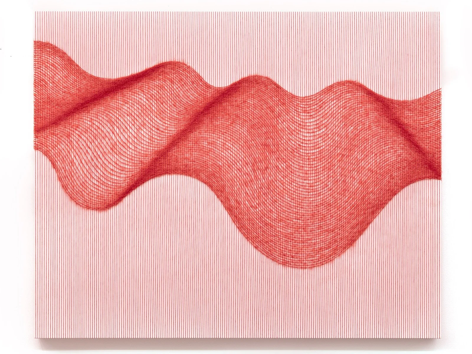  I’LL BE AROUND Natural fibers and painted panel 48 × 60 x 3 in 2026  view more images  