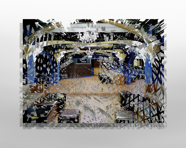 "DYSCO: PACHA 2" Hand cut C-print/210cm x 158cm