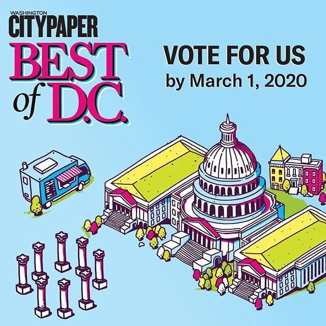 It&rsquo;s that time again! Please vote for 
#bestbar #bestneighborhoodbar #bestburger #bestwings #bestdatenightforobamas 
Shoutout to Best Ethiopian to our neighbors @tsehaydc and Best New Bar @mrbraxtondc