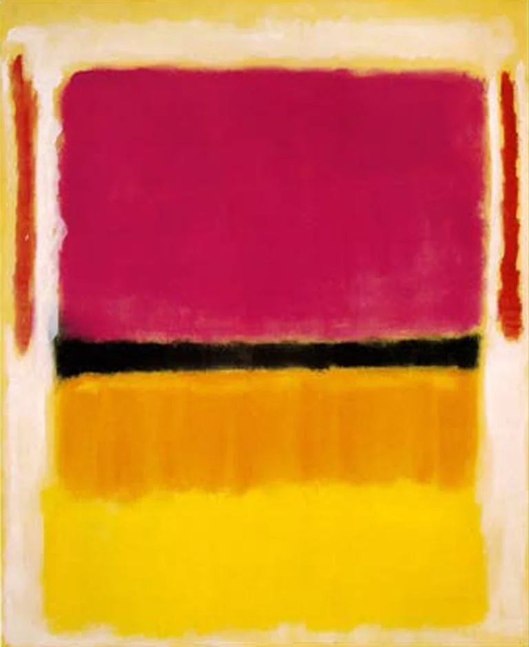 Mark Rothko Orange, Red, Yellow