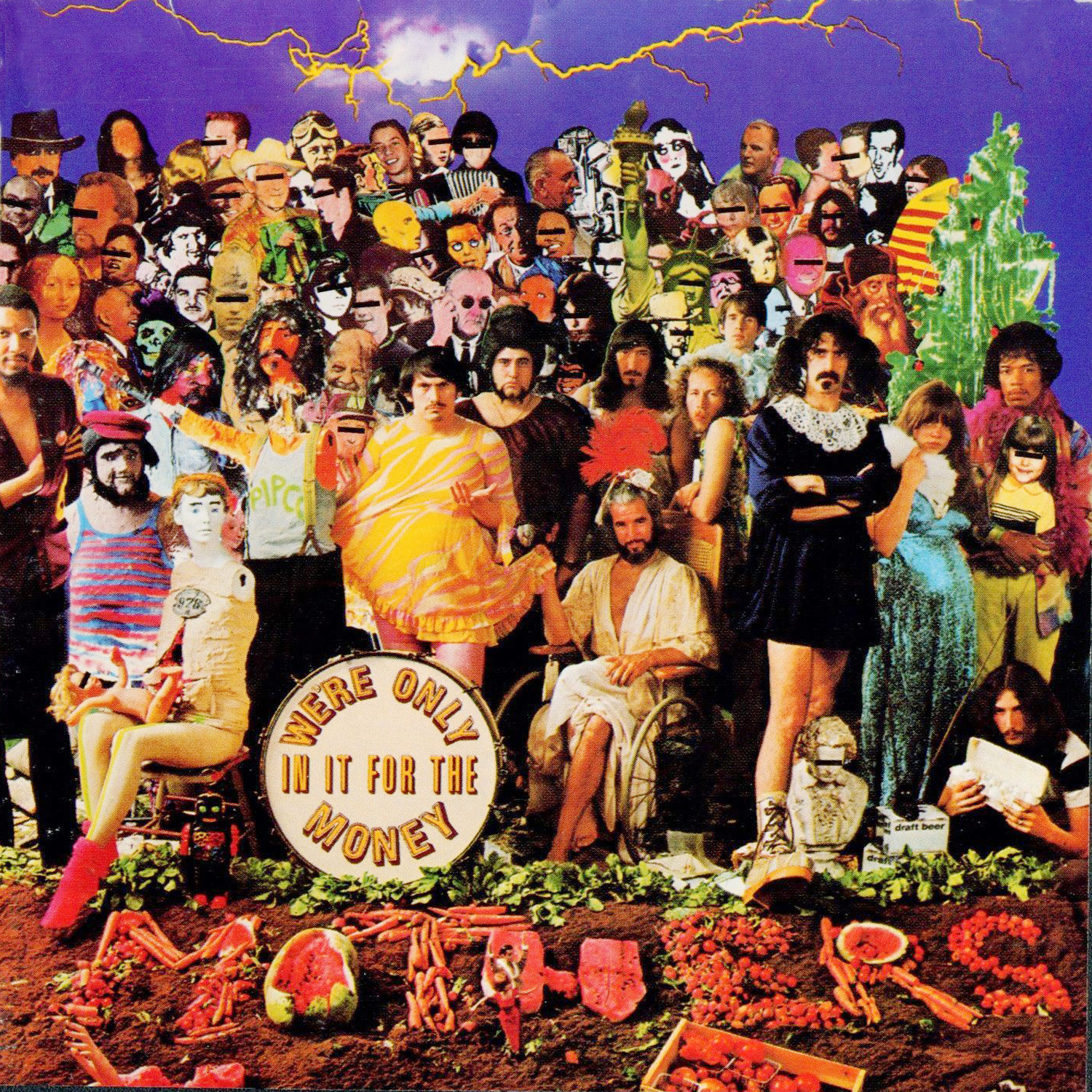 Frank Zappa and the Mothers of Invention We’re only in it for the Money, Interior gate fold image 1968