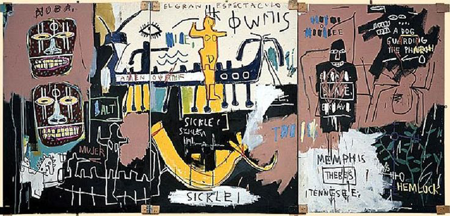 Untitled (History of the Black People) 1983