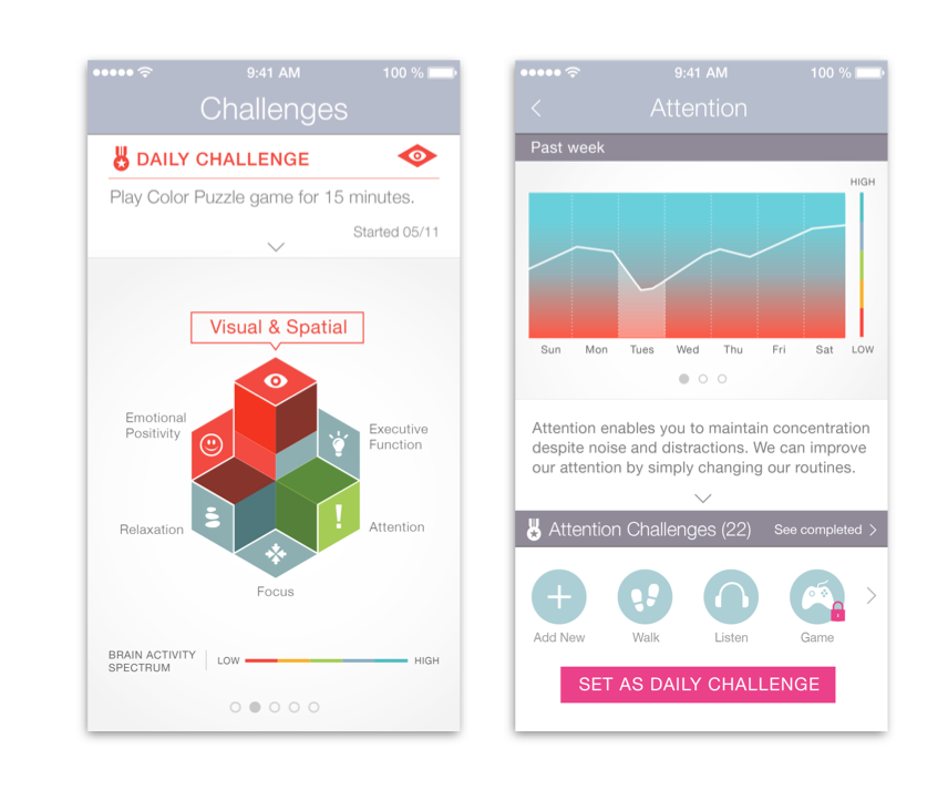  We teamed with the communication designer to create a visual design direction, which was applied to the wireframes to provide a sample of high-fidelity screens.&nbsp; 