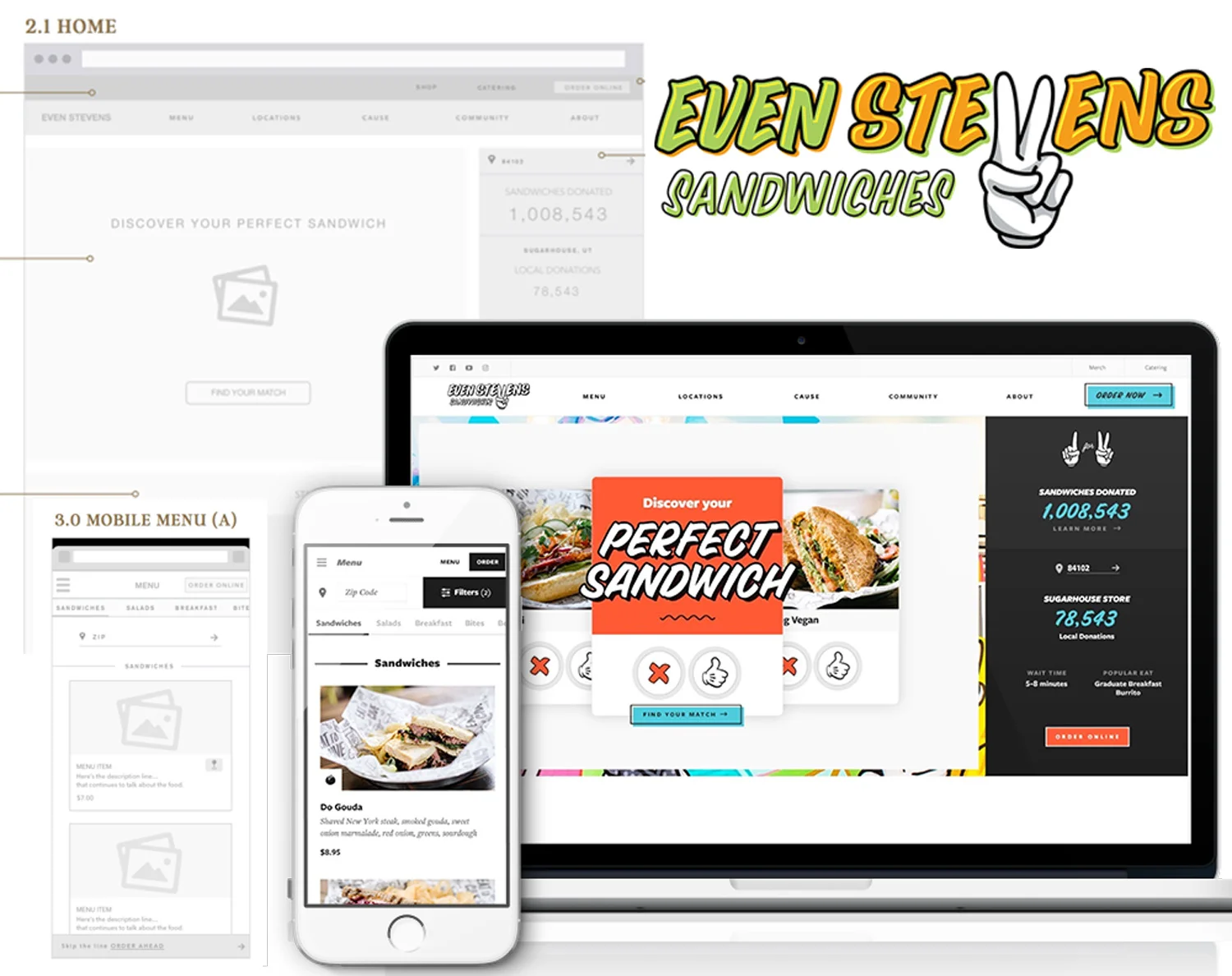 Even Stevens Website  |  Creating an omni-channel lifestyle brand experience.