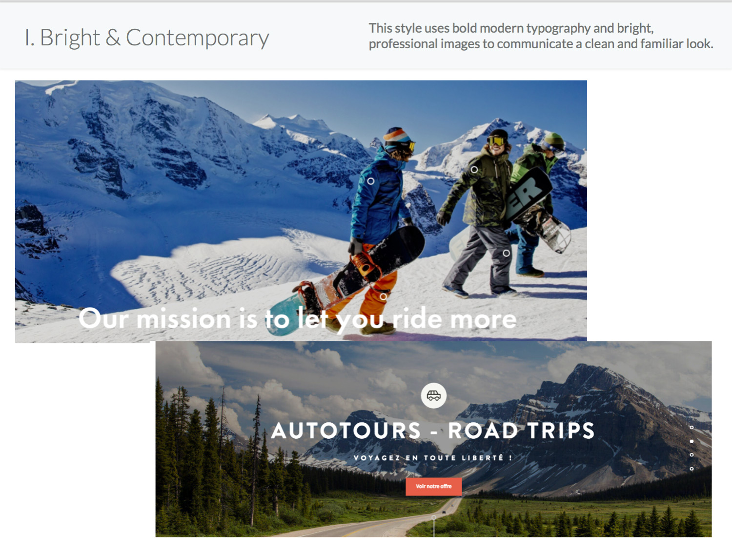 Website Design Inspiration